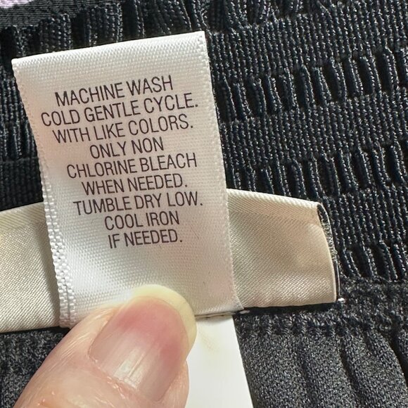 Dana Buchman Petite Artsy Multicolor Maxi Skirt PL Fully Lined Boho Whimsy - Picture 6 of 8